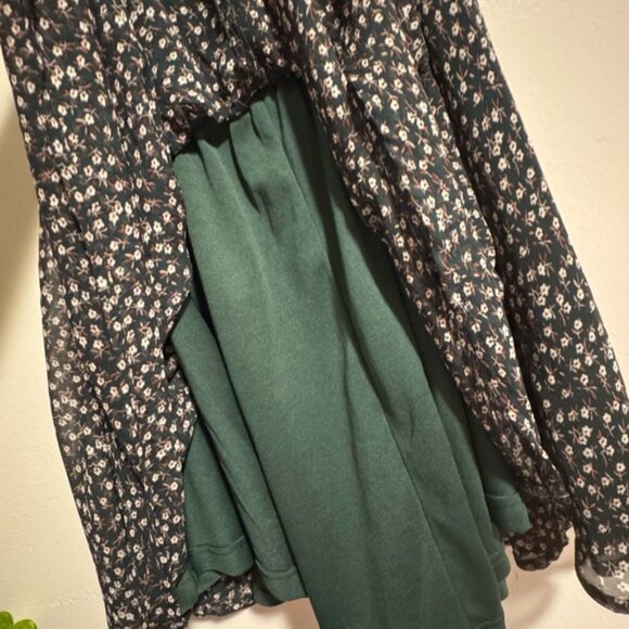 Lovely Day Black and White Floral Mini Dress - Picture 6 of 6